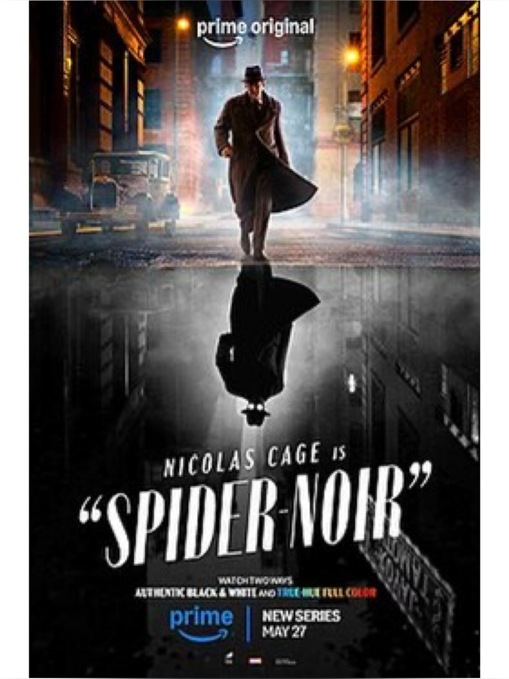 Spider Noir Season 1 DVD MOD made on demand